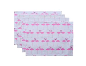 Table placemat – Pink Flamingo Printed Cotton Placemats Set of 6