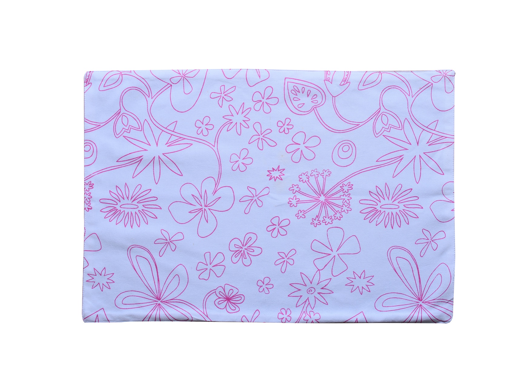 Table placemat – Pink Floral Printed Woven Cotton Placemats Set of 6