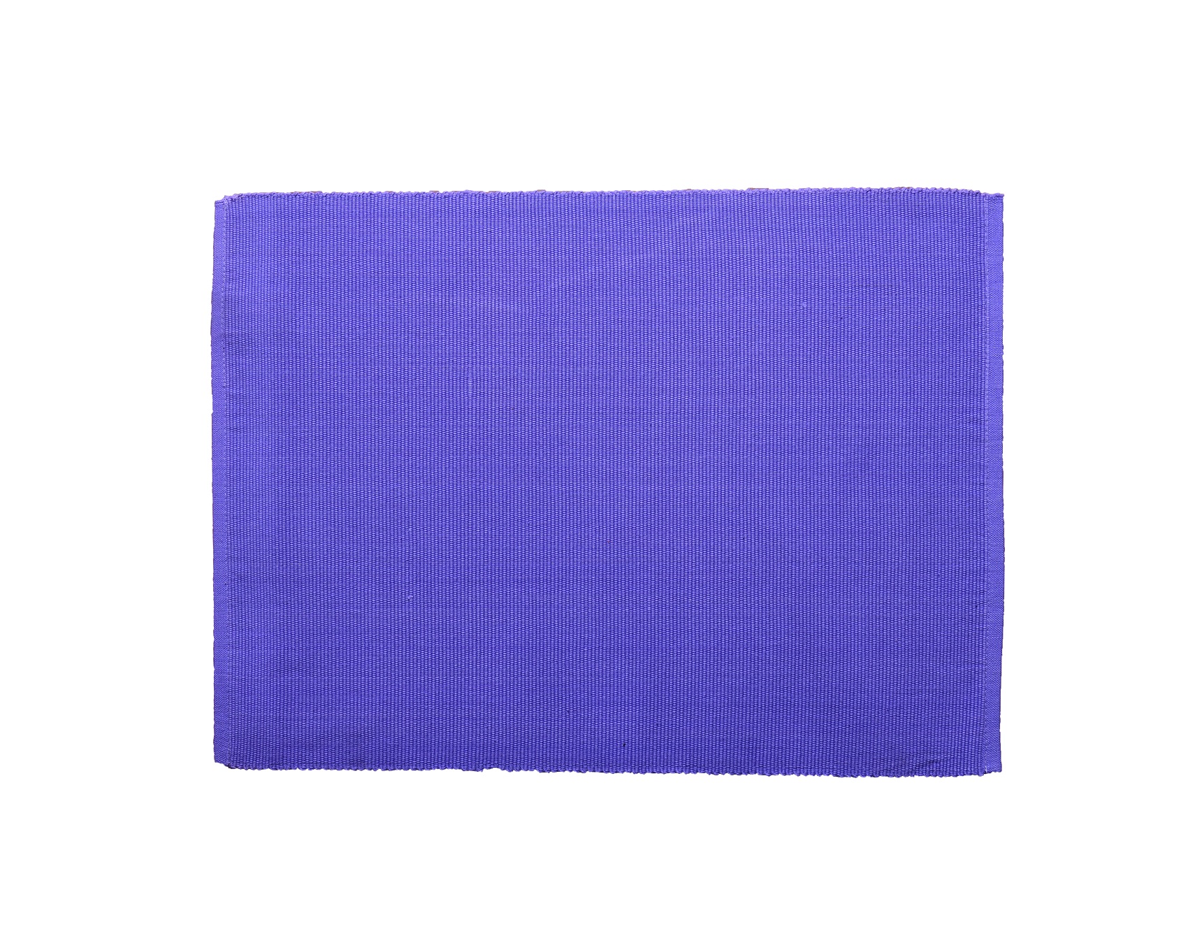 Table placemat – Solid Purple Ribbed Cotton Placemats Set of 6